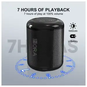 1HORA-Bocina Bluetooth portátil BOC062 miniatura 3